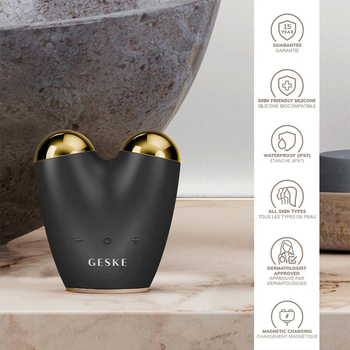 Geske SmartAppGuided 6-in-1 MicroCurrent Face Lifter In Gray Color - Easy Pharmacy LLC