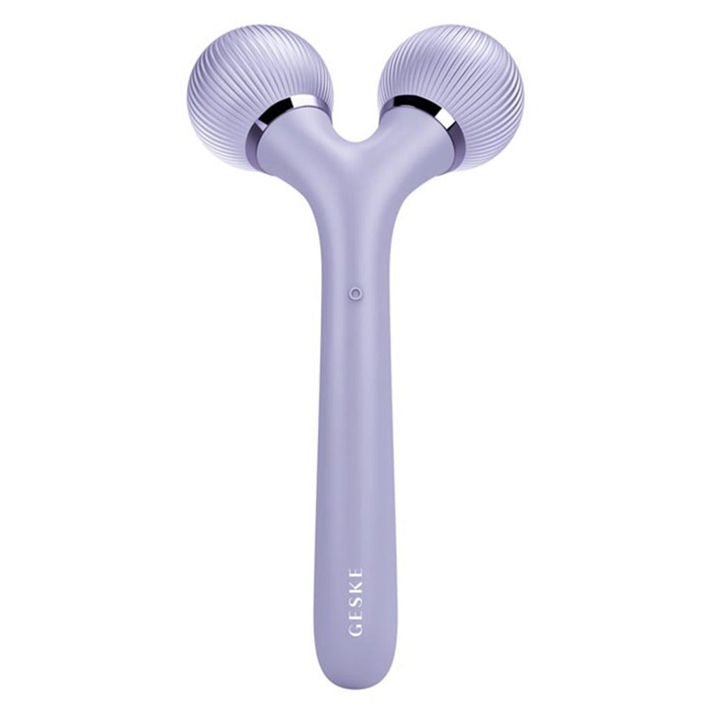 Geske SmartAppGuided 4-in-1 Sonic Facial Roller In Purple Color For Firm & Radiant Skin - Easy Pharmacy LLC