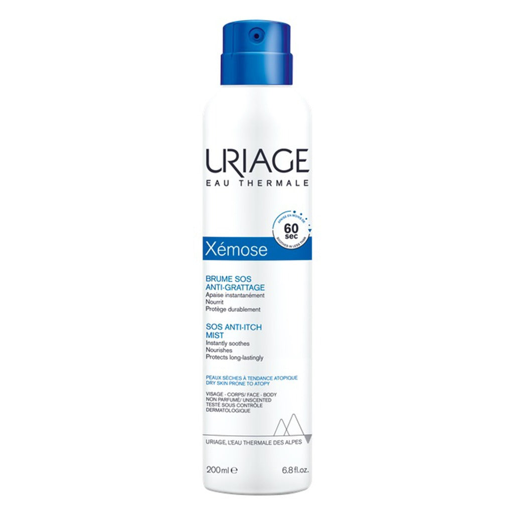 Uriage Xemose SOS Anti Itch Soothing & Nourishing Face & Body Mist For Dry Skin 200ml - Easy Pharmacy LLC