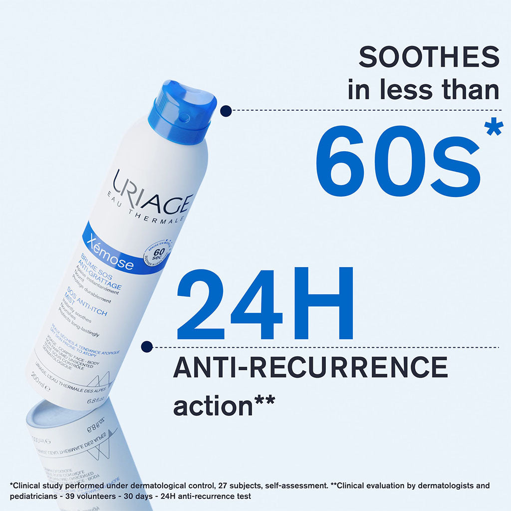 Uriage Xemose SOS Anti Itch Soothing & Nourishing Face & Body Mist For Dry Skin 200ml - Easy Pharmacy LLC