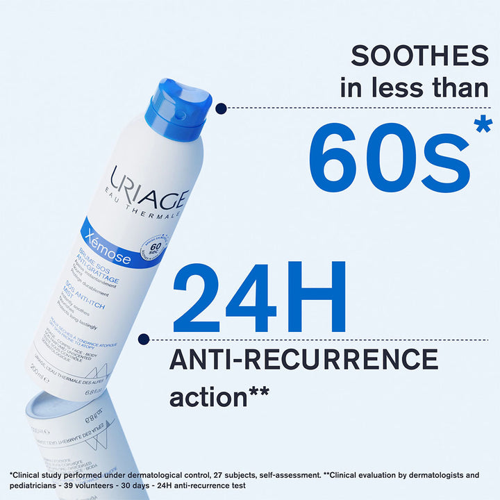 Uriage Xemose SOS Anti Itch Soothing & Nourishing Face & Body Mist For Dry Skin 200ml - Easy Pharmacy LLC