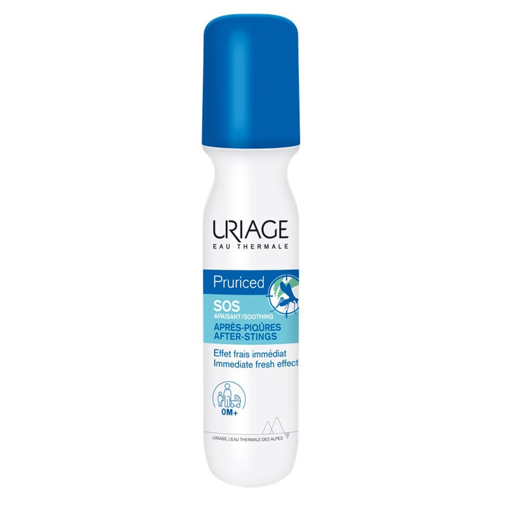 Uriage Pruriced SOS After Stings Soothing Care Roll On For Mosquito Bites & Plant Stings 15ml - Easy Pharmacy LLC