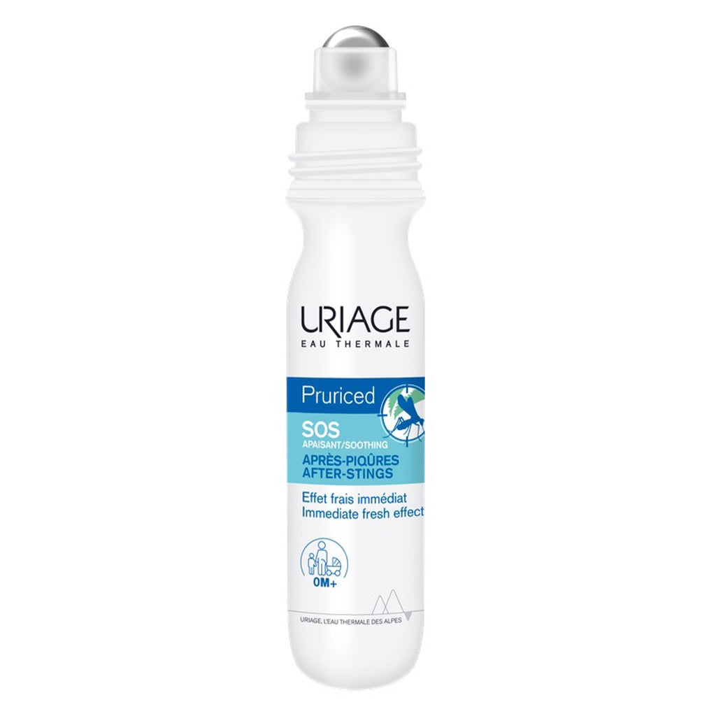 Uriage Pruriced SOS After Stings Soothing Care Roll On For Mosquito Bites & Plant Stings 15ml - Easy Pharmacy LLC