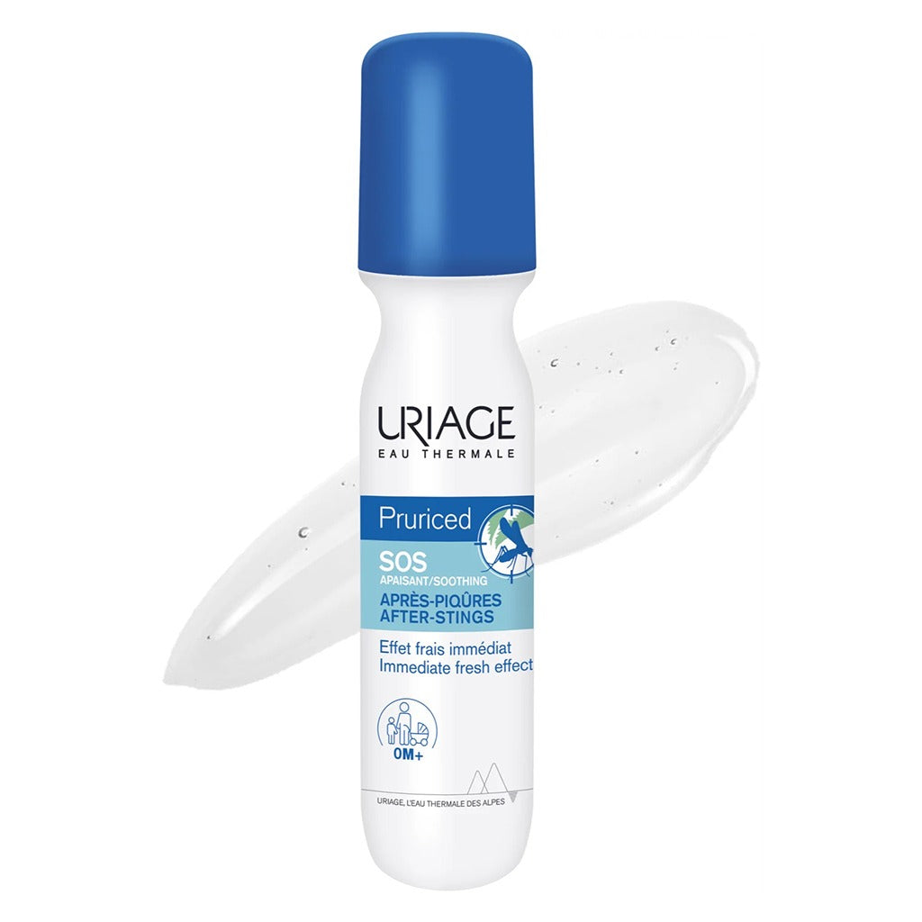 Uriage Pruriced SOS After Stings Soothing Care Roll On For Mosquito Bites & Plant Stings 15ml - Easy Pharmacy LLC