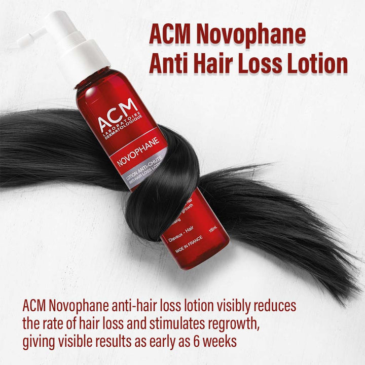 ACM Novophane Anti Hair Loss Complete Program Kit With Anti Hair loss Lotion 100ml, Novophane Capsules 60's & Energizing Shampoo 200ml - Easy Pharmacy LLC