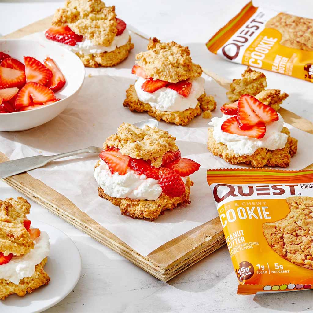 Quest Nutrition Peanut Butter Soft & Chewy Protein Cookie 58g, Pack of 12’s - Easy Pharmacy LLC