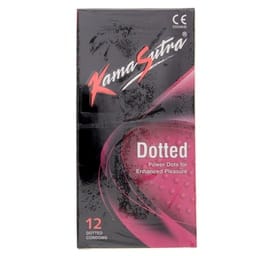 KamaSutra Dotted Condoms Textured 12 Count