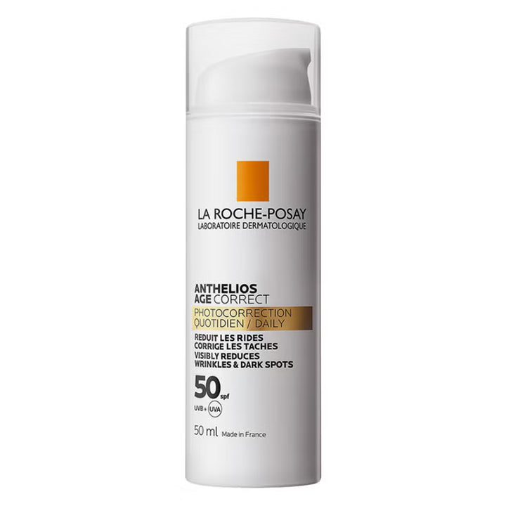 La Roche Posay Anthelios Age Correct SPF50 Anti-Ageing Invisible Sunscreen With Niacinamide 50ml