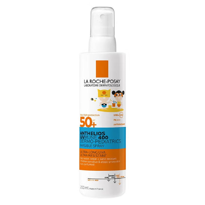 La Roche-Posay Anthelios Dermo-Pediatrics SPF50+ Sunscreen Invisible Spray For Children 200ml