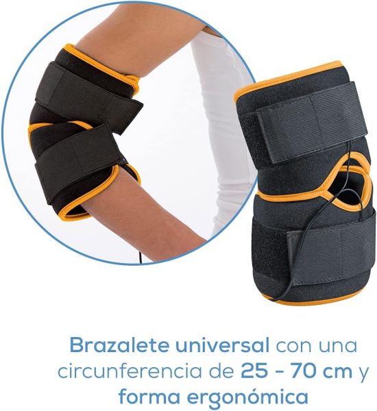 Beurer EM29 Knee and Elbow Tens Unit With Two Wear Free Carbon Electrodes, Black