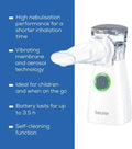 Beurer IH57 Portable Nebulizer with Compressed Air Technology