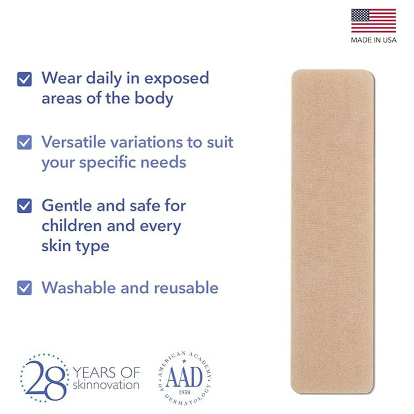 NewGel Silicone Gel Sheeting Natural EpiDerm C Strip 3.6 x 15.2 cm