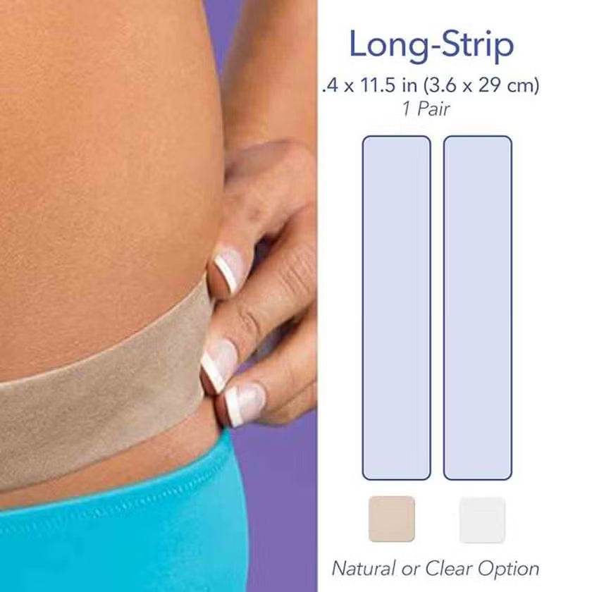 Biodermis Long Strip Silicone Gel Sheeting For Scars 3.6 x 29 cm 1 Pair