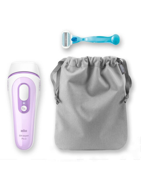 Braun Silk·expert Pro 3 PL3011 IPL Hair Removal Device – Smart At-Home Light Technology with Venus Razor (Latest Generation)