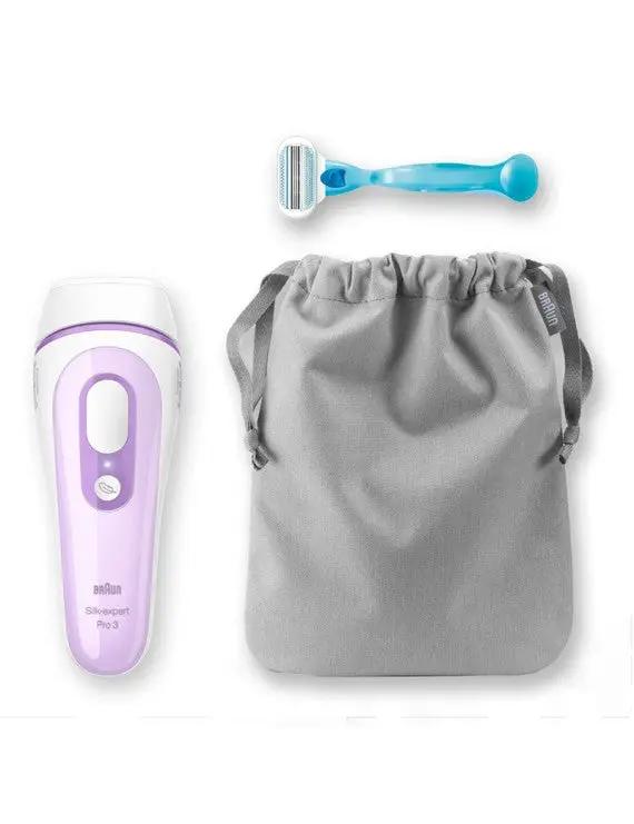 Braun Silk·expert Pro 3 PL3011 IPL Hair Removal Device – Smart At-Home Light Technology with Venus Razor (Latest Generation)