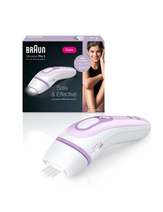 Braun Silk·expert Pro 3 PL3011 IPL Hair Removal Device – Smart At-Home Light Technology with Venus Razor (Latest Generation)