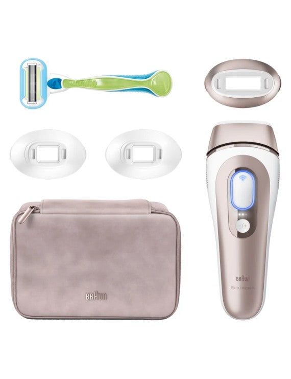 Braun Silk·expert Pro 5 PL7257 IPL Hair Removal Device – Smart At-Home Light Technology with 3 Heads & Venus Razor