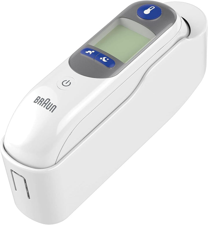 Braun ThermoScan 7 IRT 6525 Ear Thermometer – Age Precision & Color-Coded Display, Fast & Easy Temperature Reading