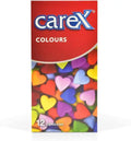 Carex Colours Condoms 12 Count
