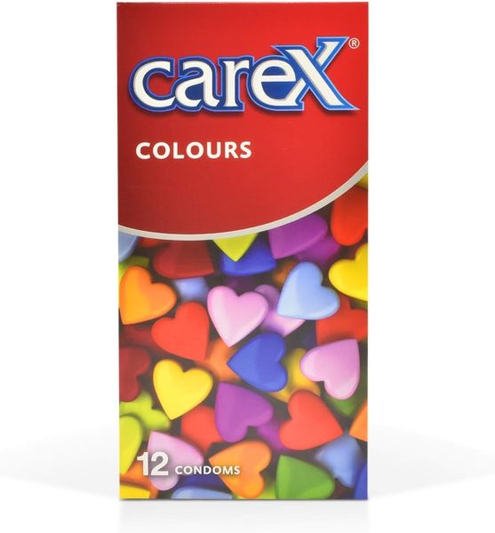 Carex Colours Condoms 12 Count