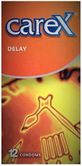 Carex Delay Condoms 12 Count