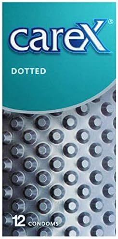 Carex Condoms Dotted 24 Count Set of 2