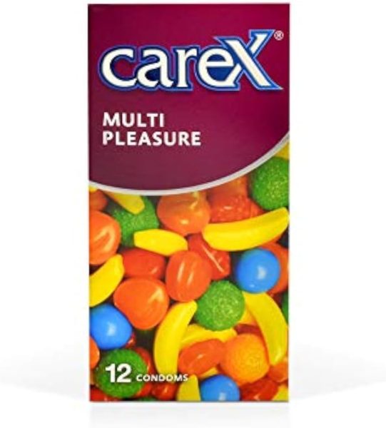 Carex Multi Pleasure Condoms 12 Count