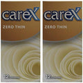Carex Zero Thin Condoms 24 Count Set of 2
