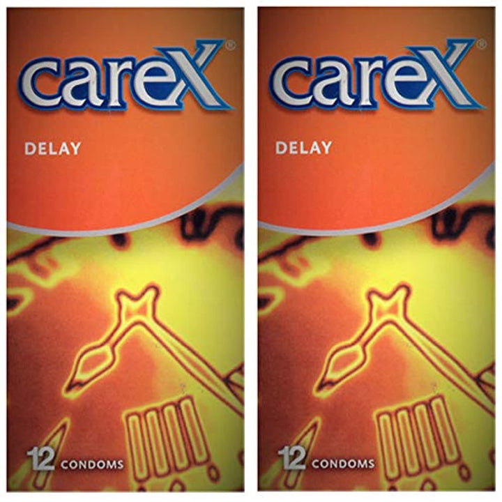 Carex Condoms Delay 24 Count, Set of 2