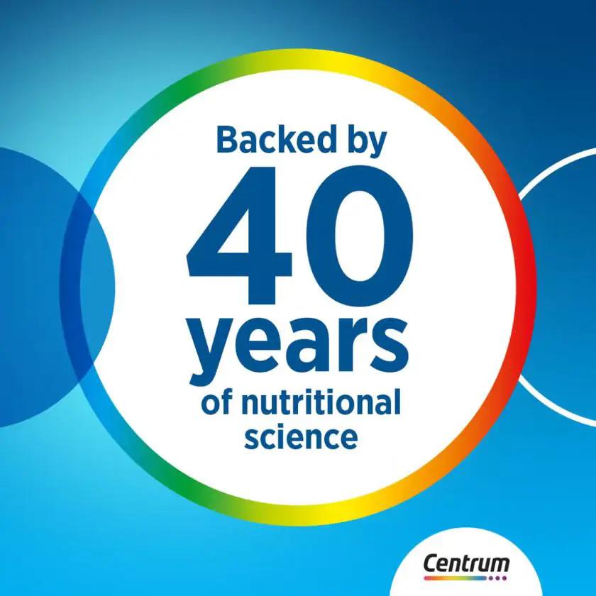 Centrum Men’s Multivitamin Tablets – Daily Nutritional Support Supplement, 30 Count