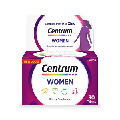 Centrum Women’s Multivitamin Supplement Tablets – 30 Count