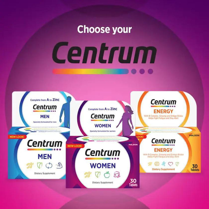 Centrum Women’s Multivitamin Supplement Tablets – 30 Count