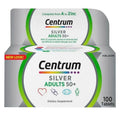 Centrum Silver 50+ Multivitamin with Lutein – Daily Nutritional Support for Adults, 100 Tablets