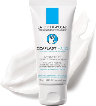 La Roche-Posay Cicaplast Hand Moisturiser Non-Greasy For Damaged Hands 50ml