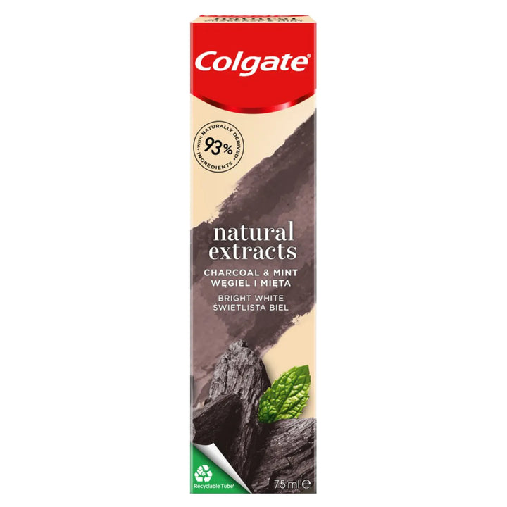 Colgate Natural Extracts Deep Clean with Activated Charcoal Toothpaste 75ml