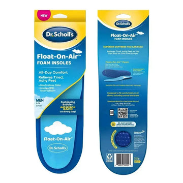 Dr. Scholl’s Float-On-Air® Men’s Comfort Insoles – All-Day Cushioning & Soft Support (1 Pair)