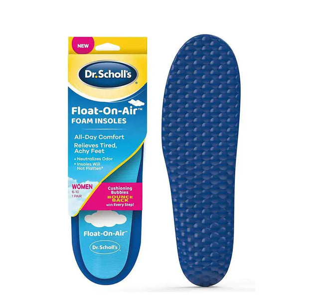 Dr. Scholl’s Float-On-Air® Women’s Comfort Insoles – Soft Cushioning & All-Day Support (1 Pair)