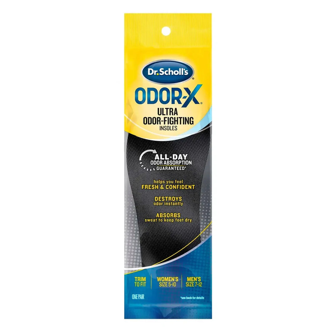 Dr. Scholl’s Odor-X Comfort Insoles – Stay Fresh & Dry Everyday (1 Pair)