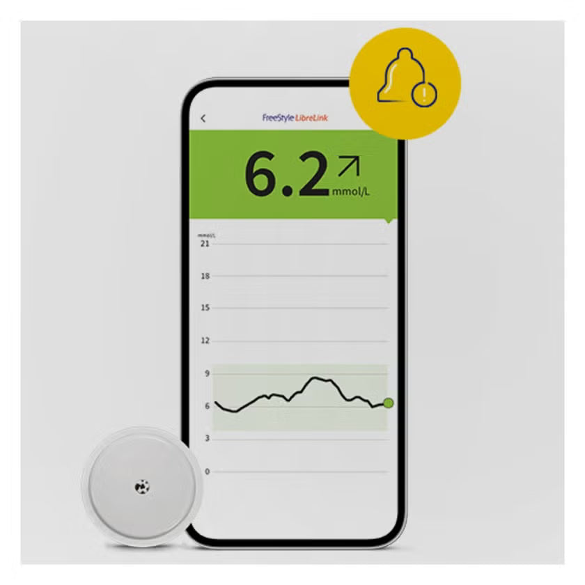 Freestyle Libre 2 Plus Sensor 1 Pack Continuous Readings