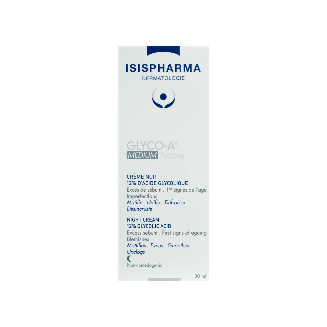 ISIS Pharma Glyco-A 12% Medium Peeling Night Cream 30ml