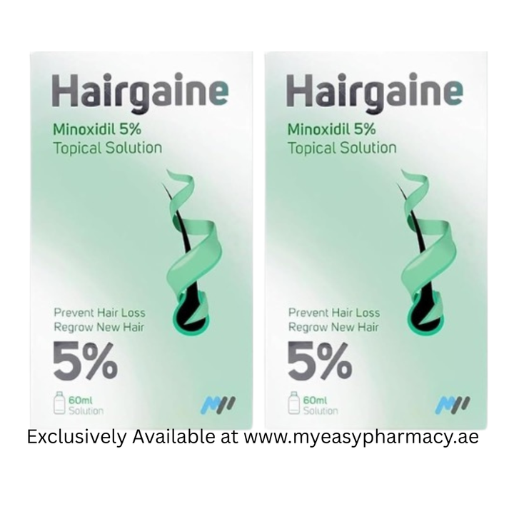 Hairgaine 5% Minoxidil Topical Spray For Men 60 Ml Bottle 2 Month Supply