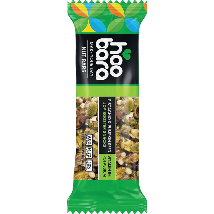 Hoobara Pistachio & Pumpkin Seed Nut Bar – 35 g