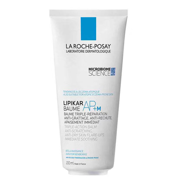 La Roche-Posay Lipikar Baume Ap+M Moisturizer For Atopic Eczema & Allergy-Prone Skin With Extreme Dryness 200ml