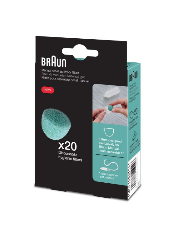 Braun Manual nasal aspirator 1 filters BNF020EU