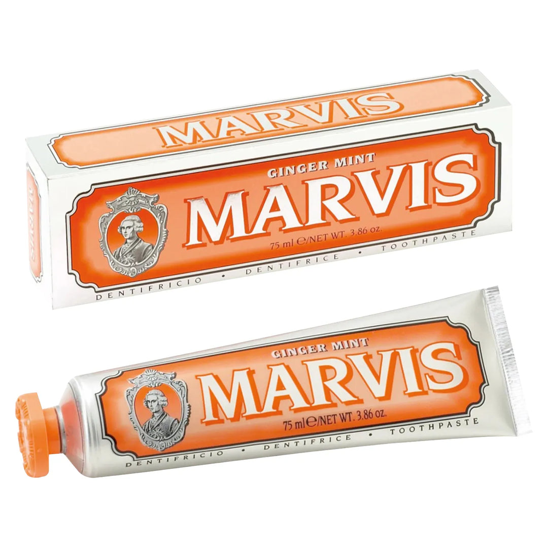 Marvis Ginger Mint Toothpaste 75 Milliliters For Fresh Breath Daily Use