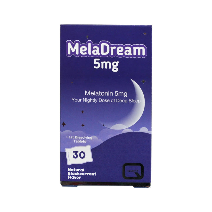 Meladream 5 mg Tablets – Daily Sleep & Wellness Support Supplement, 30 Count