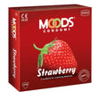 Moods Strawberry Condoms Flavoured 3 Count