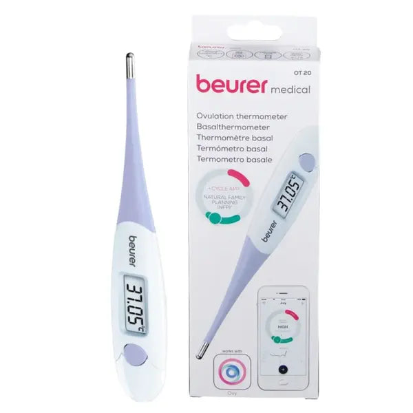 Beurer OT 20 Basal Thermometer| For Monitoring Ovulation Cycles and Natural Pregnancy Planning
