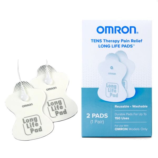 Omron Tens Therapy Pain Relief Long Life Pads, 2 count