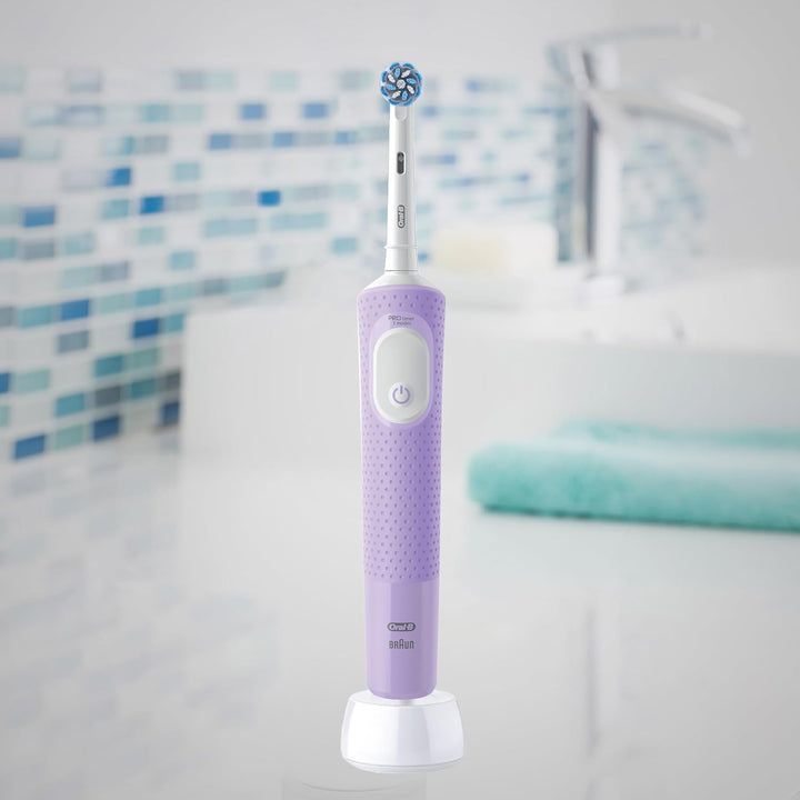 Oral-B Vitality 300 Rechargeable Toothbrush with CrossAction Brush Head, 3 Cleaning Modes & 2 Minutes Built-in Timer D103.413.3